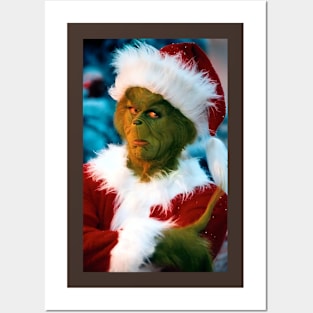 Grinch photo t-shirt Posters and Art